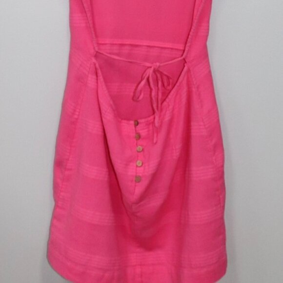 Free People Meika Mini Dress in Fuschia Size XL - Picture 4 of 5